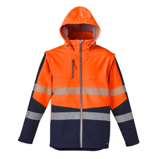 ZJ453 orange navy F hood_back