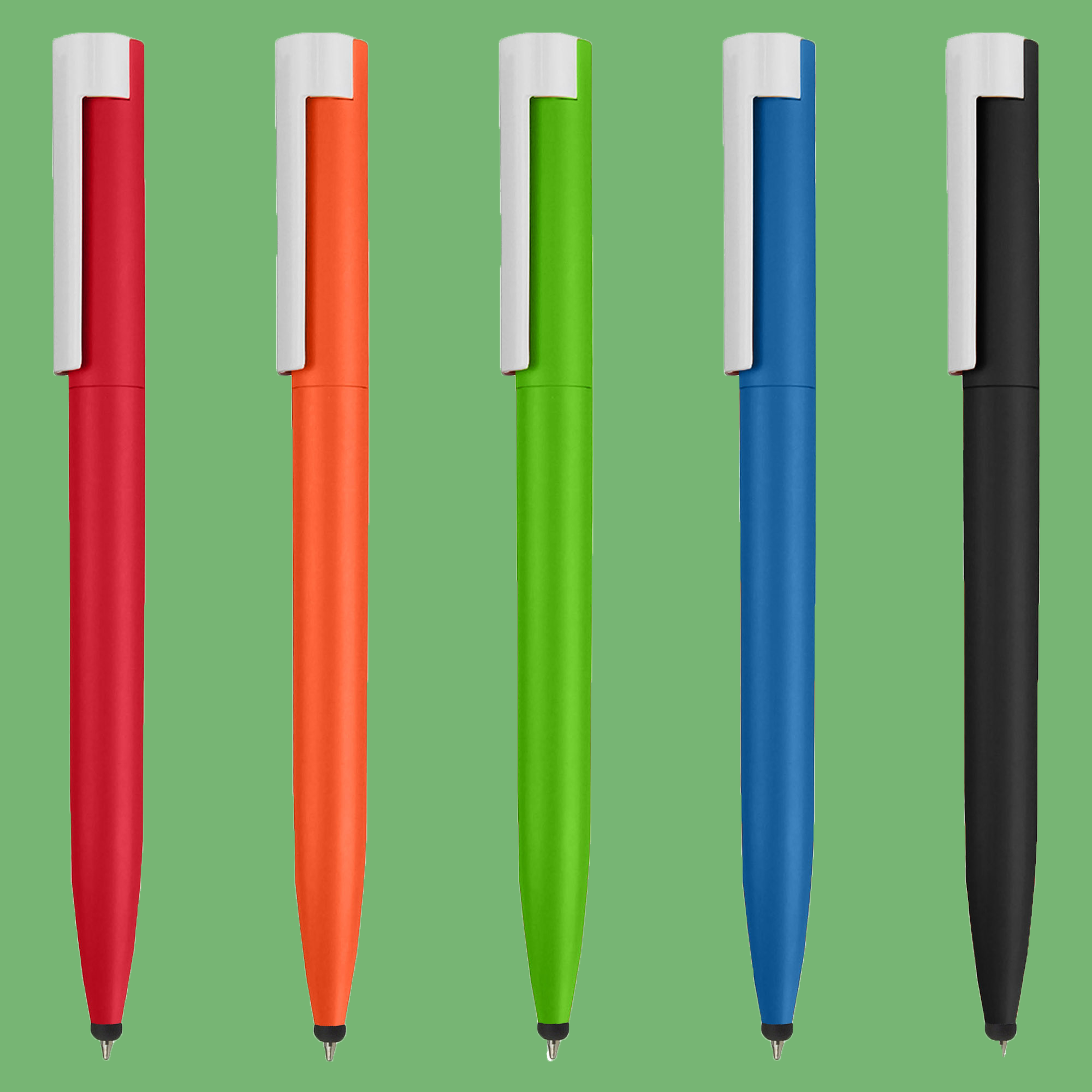 Whirl Stylus Plastic Pen - DANZO