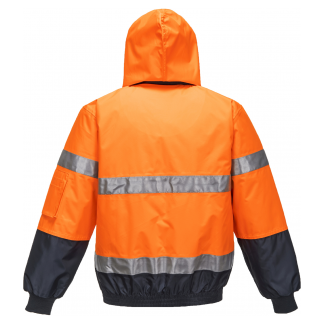 MJ504 black orange_back